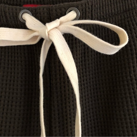 n:philanthropy Zaden Jogger Chocolate Brown Waffle Knit Medium NWT - Picture 2 of 12